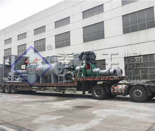 One XSG-12 flash dryer and one ZB-2000 rake dryer ordered by a chemical company in Anhui