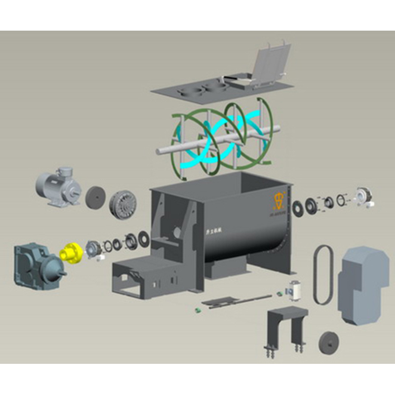 WLDH Horizontal Ribbon Mixer